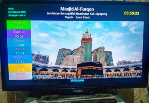 jam digital masjid
