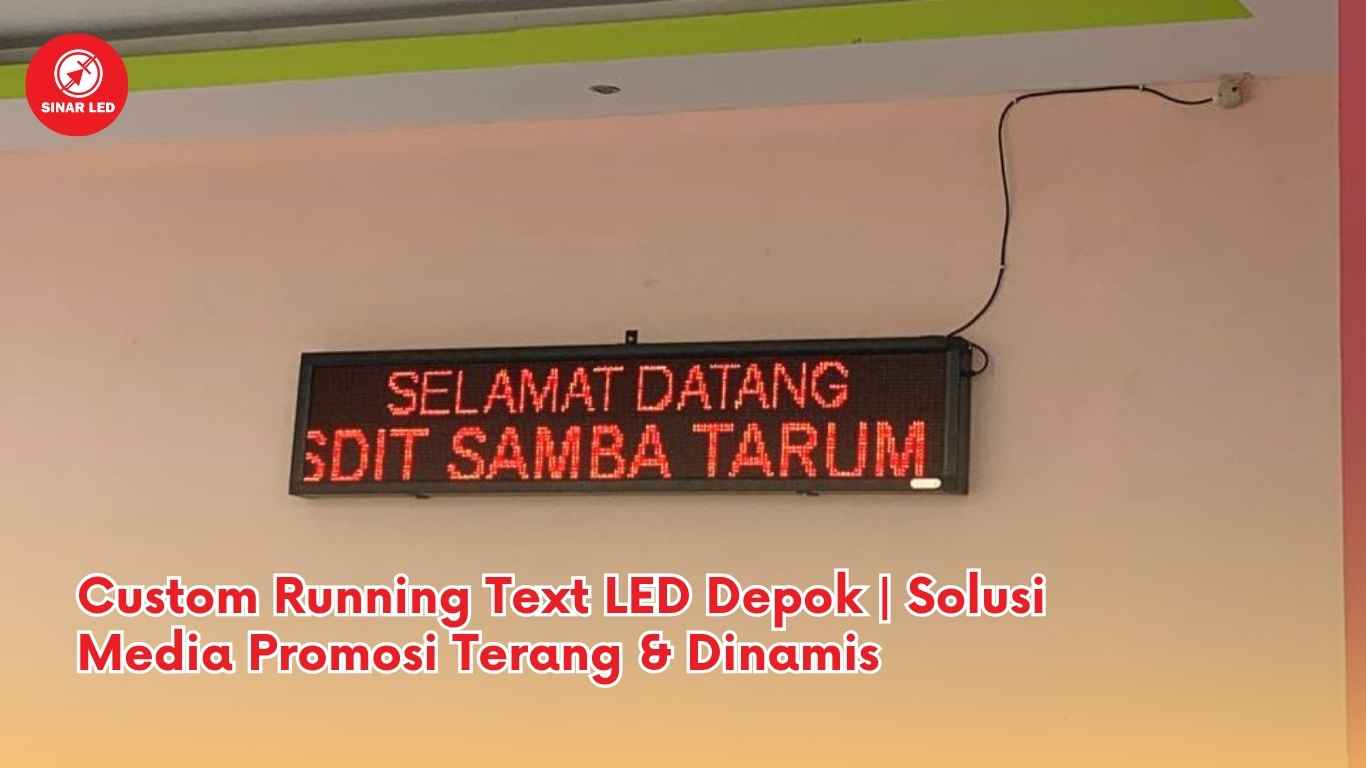 Runnning Text