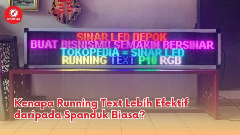 running-text