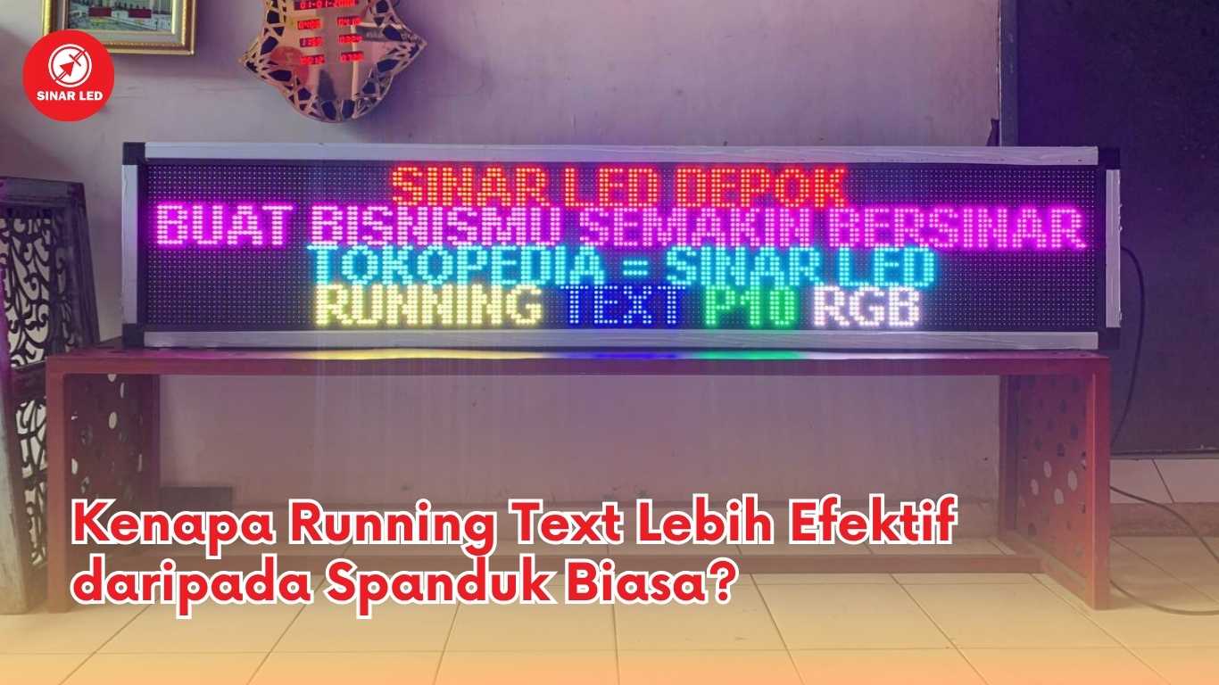 running-text