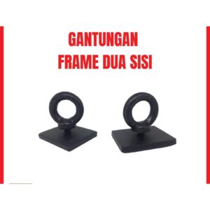 Gantungan Frame Running Text 11530 11530S Dua 2 Sisi